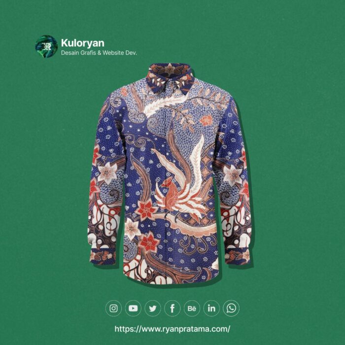 Mockup Kemeja Batik Custom